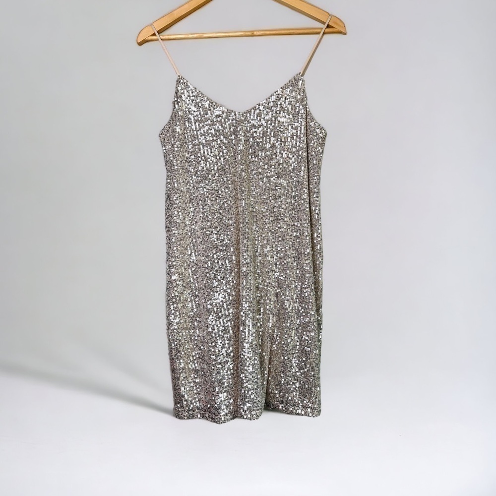 LE LIS Sequin Mini  Party Dress